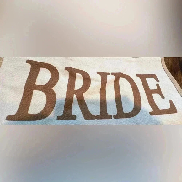 Bride | wedding, bridal, bride tote bag. - Picture 10 of 11